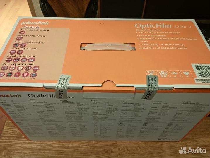 Сканер пленки 35 мм Plustek OpticFilm 8200i SE