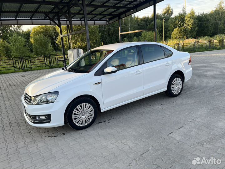 Volkswagen Polo 1.6 AT, 2018, 39 745 км