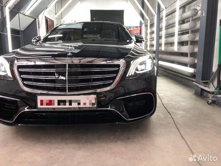 Рестайлинг обвес S-class w222 в стиле S63 AMG с