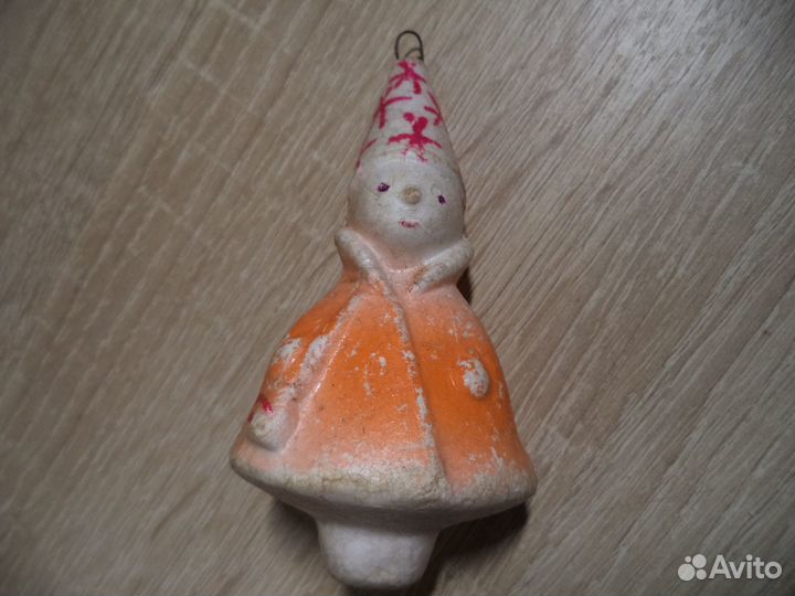 Ёлочные игрушки СССР. Пенопласт