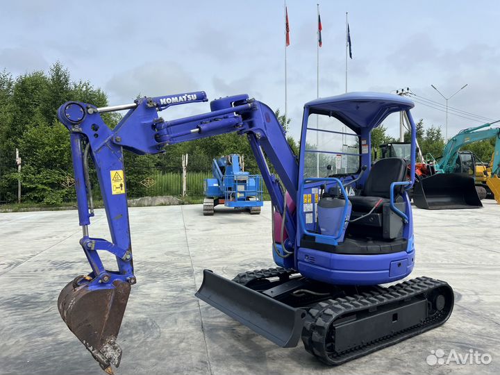 Мини-экскаватор Komatsu PC20, 2016