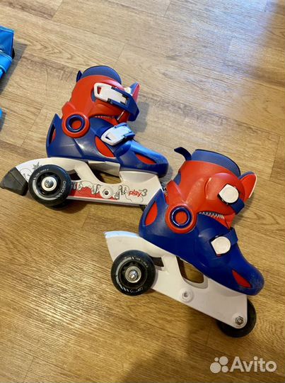 Детские ролики и защита