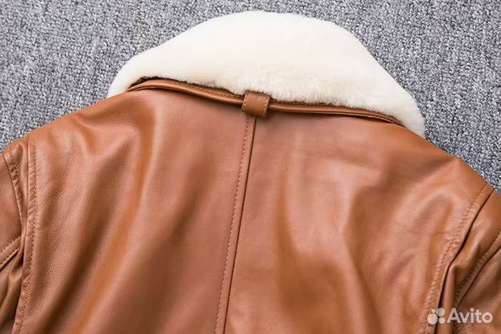 Мужская куртка из натуральной кожи