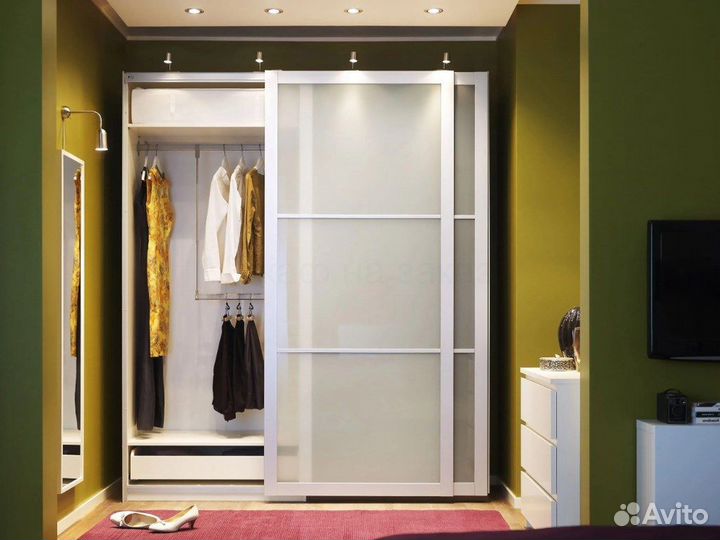 Встроенный шкаф доставка установка