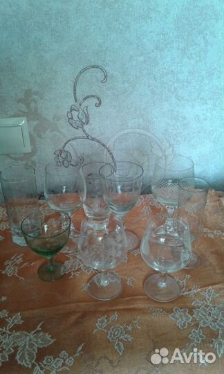 Бокалы. Фужеры. Рюмки. Стопки