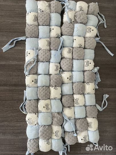 Бортики в детскую кроватку