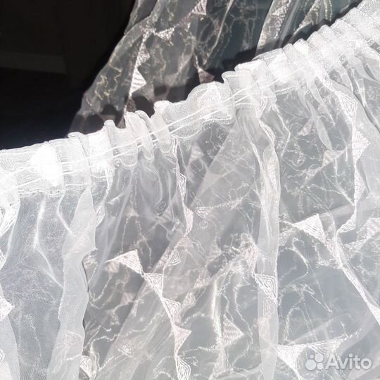 Тюль 2 вида