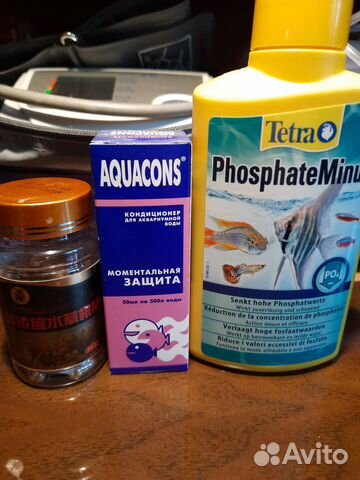Химия и удобрение для аквариума