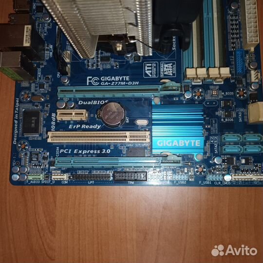 Связка Материнская Плата Z-77 Intel Core I5 2500K