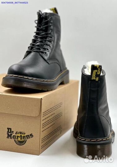 Ботинки Dr. Martens с мехом (Арт.79434)