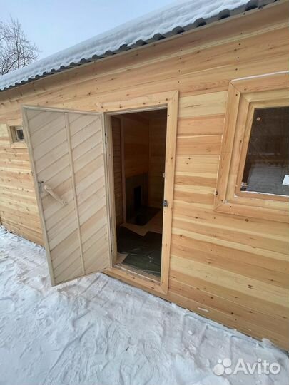 Баня готовая 