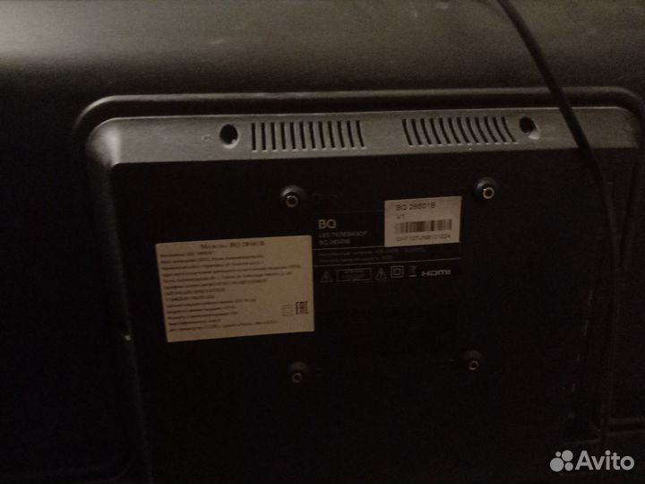 Телевизор 28'' BQ смарт