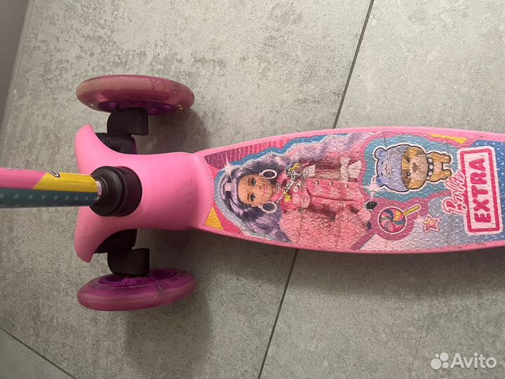 Самокат детский трехколесный бу