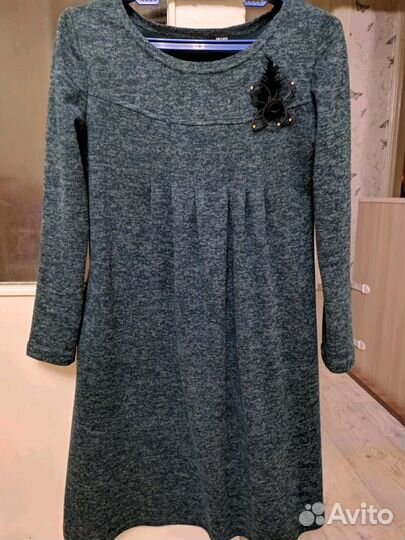 Платье теплое