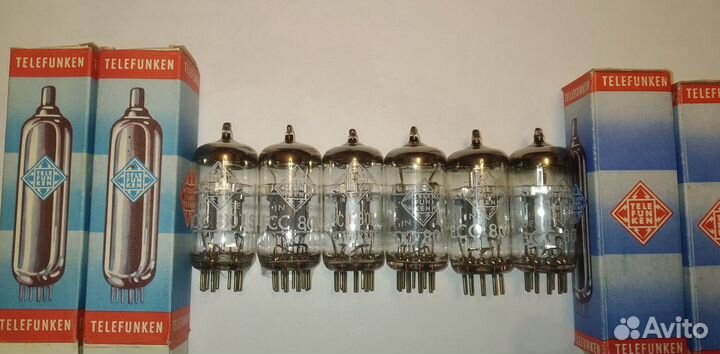 Радиолампы ECC81 E88CC ECC82 ECC83 6DJ8 E83CC
