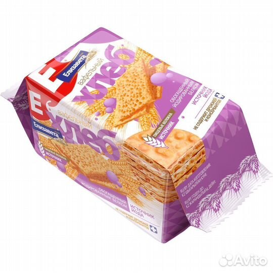 Опт - Хлеб Елизавета Вафельный Йодированный 80г
