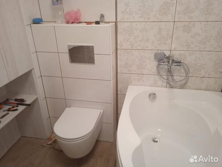 Ремонт ванной комнаты санузла под ключ