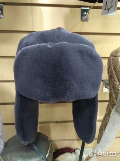 Шапка ушанка женская
