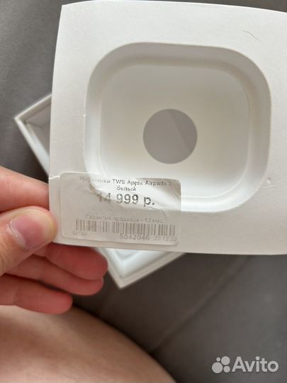 Наушники apple airpods 3