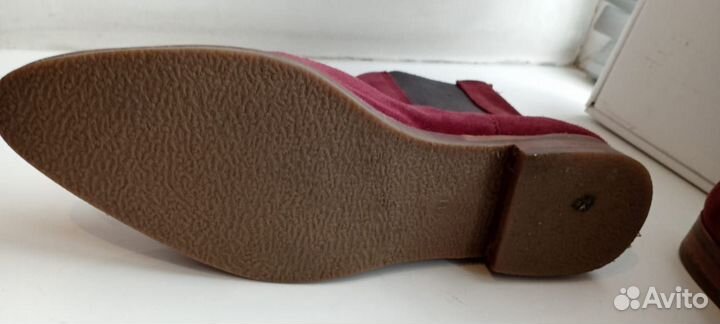 Полусапоги женские челси Genuine Leather Италия на