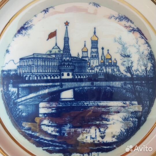 Блюдо фарфор бфз (СССР) 1973 -1991 г 34,5 см