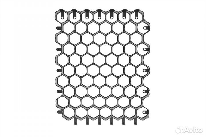 Решетка газонная Gidrolica Eco Standart черная