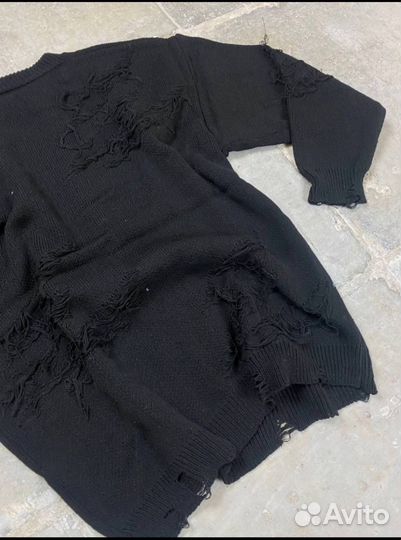 Рваный свитер Y2K type