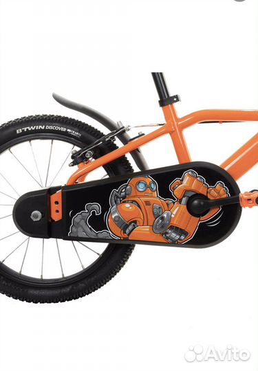 Детский велосипед 16 decathlon robot btwin X новый