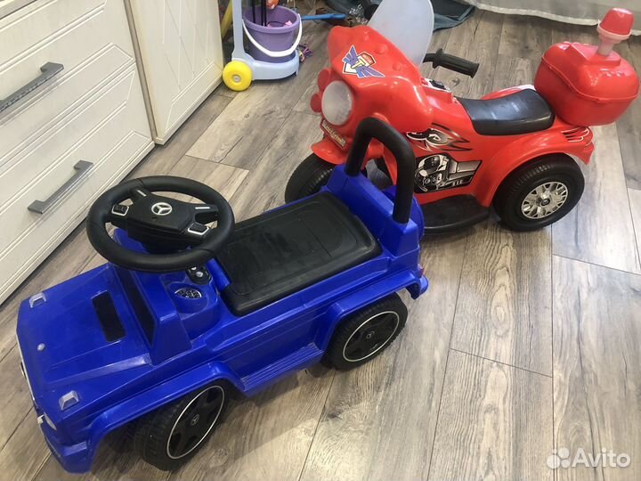 Детский мотоцикл на аккумуляторе