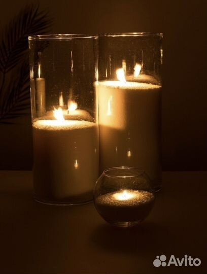 Насыпные свечи аренда