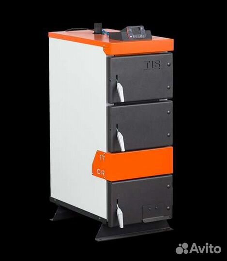 Котел твердотопливный дровяной PRO DR TiS