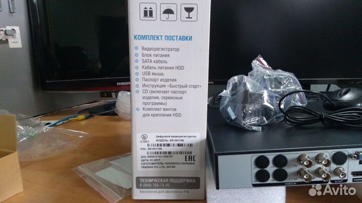 Видеорегистратор O'zero AR-04110S