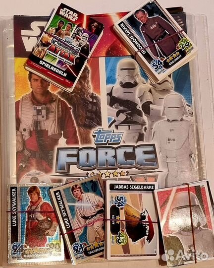 Альбом и более 200 карт «Звездные войны»