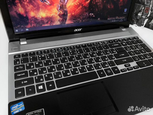 Игровой ноутбук Acer i5 + 8 озу + GeForce GTX объявление продам