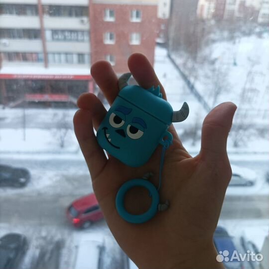 Новый AirPods 1/2 (Чехол) Салливан