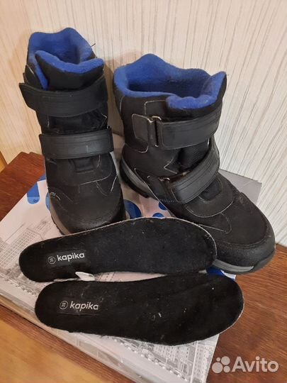 Сапоги детские зимние Капика