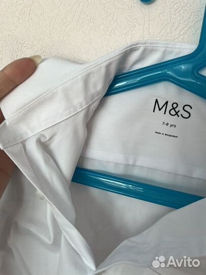 Marks spencer рубашка 128