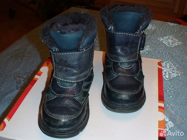 Сапоги на мальчика 2 года (Котофей, зима)