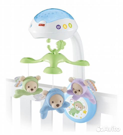 Мобиль Fisher Price Мечты о бабочках CDN41