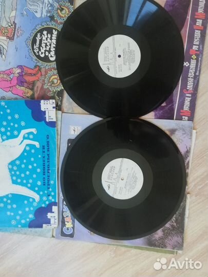 Грампластинки СССР детские