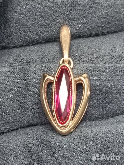 Золотой кулон,арт 32