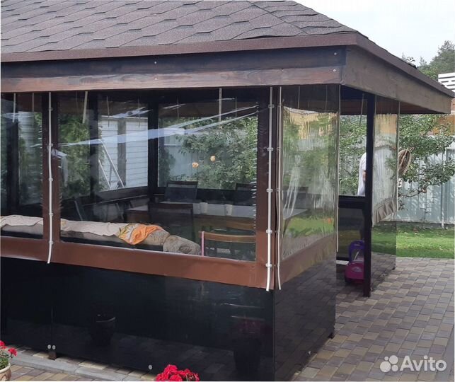 Мягкие окна из пвх пленки / не лопаются