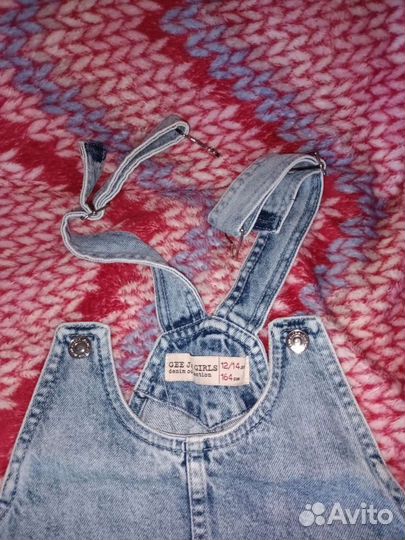 Джинсовый сарафан