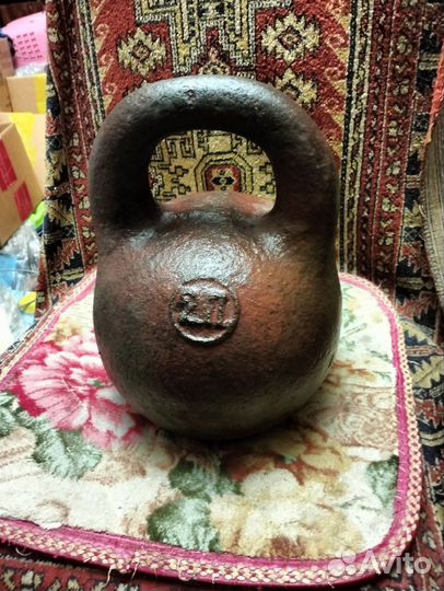 Гиря Царская. Времен Российской Империи. 2 пуда