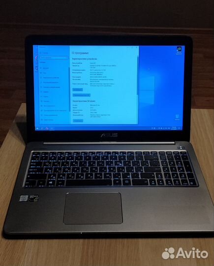 Игровой Asus k501ux i5/12gb/950m/ssd+hdd