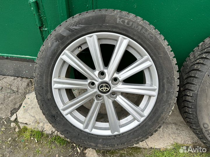 R17 Kumho WinterCraft ice Wi31+ 215/55, PCD 5x114.3 DIA 60.1