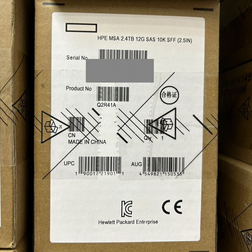 [Q2R41A] Жесткий Диск Hpe Msa 2.4tb /P00441-001 Q2r41a