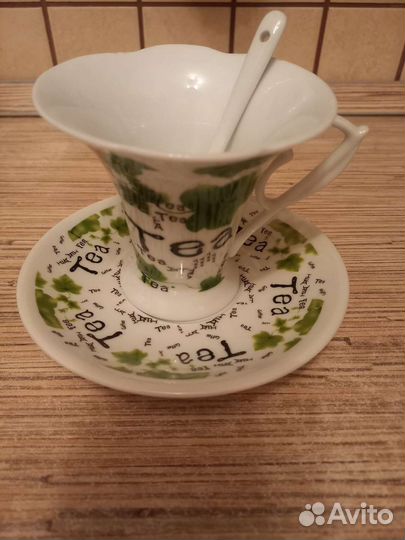 Чашка с блюдцем