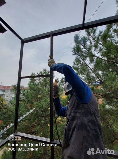 Остекление веранд по договору