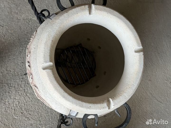 Тандыр печь мангал для дачи малый